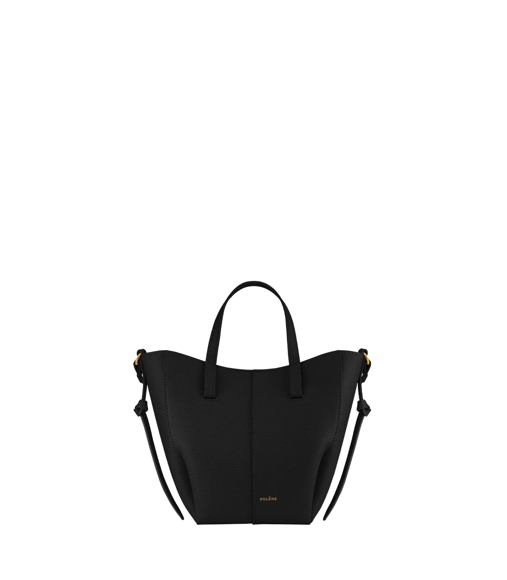 Cyme Tote Nano - Nero Granulata