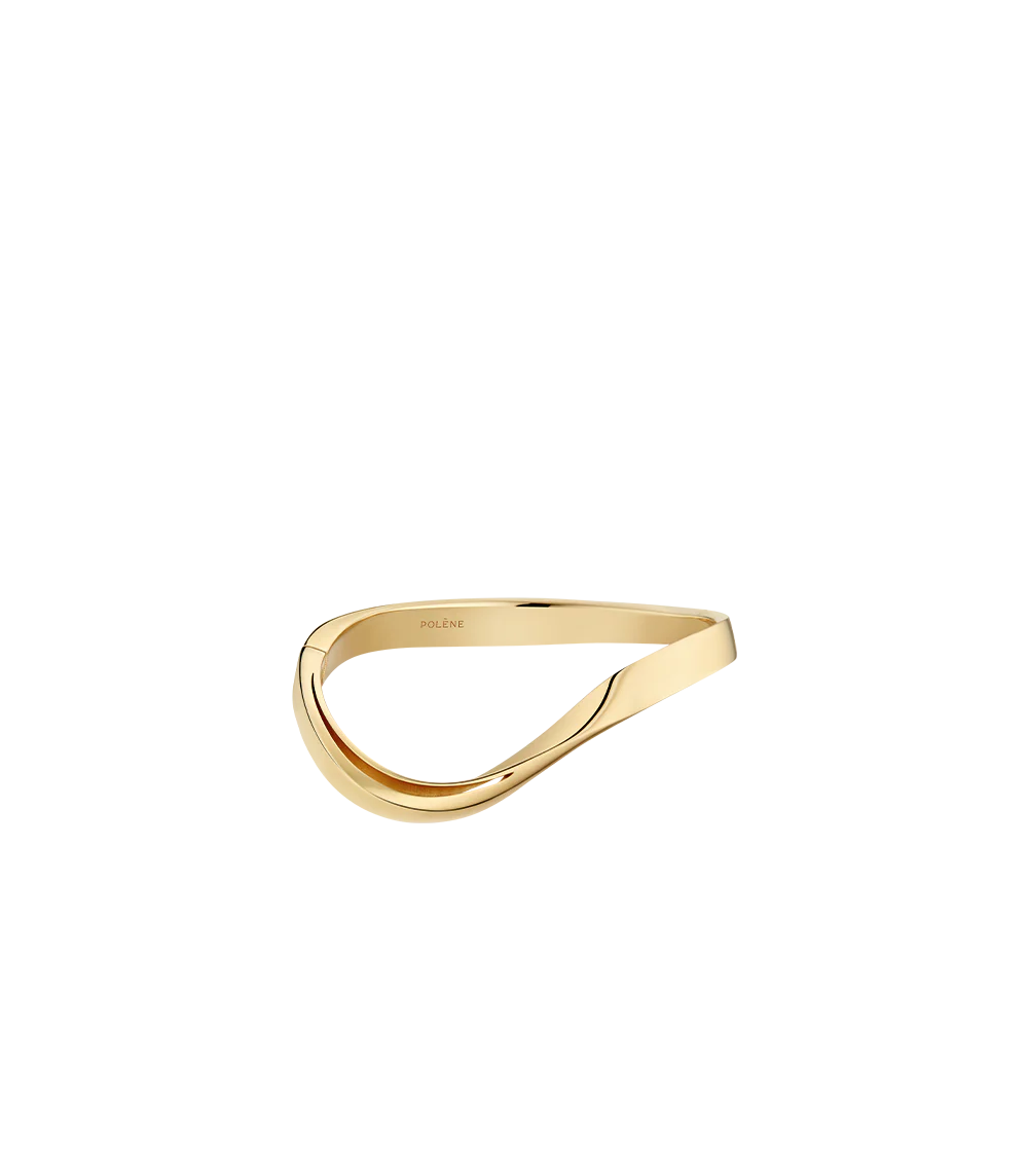 Bracciale a cerchio Éole - Placcata Oro 24 Carati