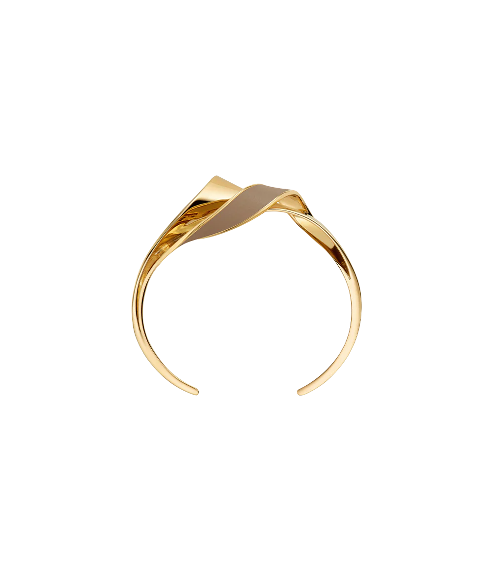 Bracciale aperto Éole - Pelle Talpa