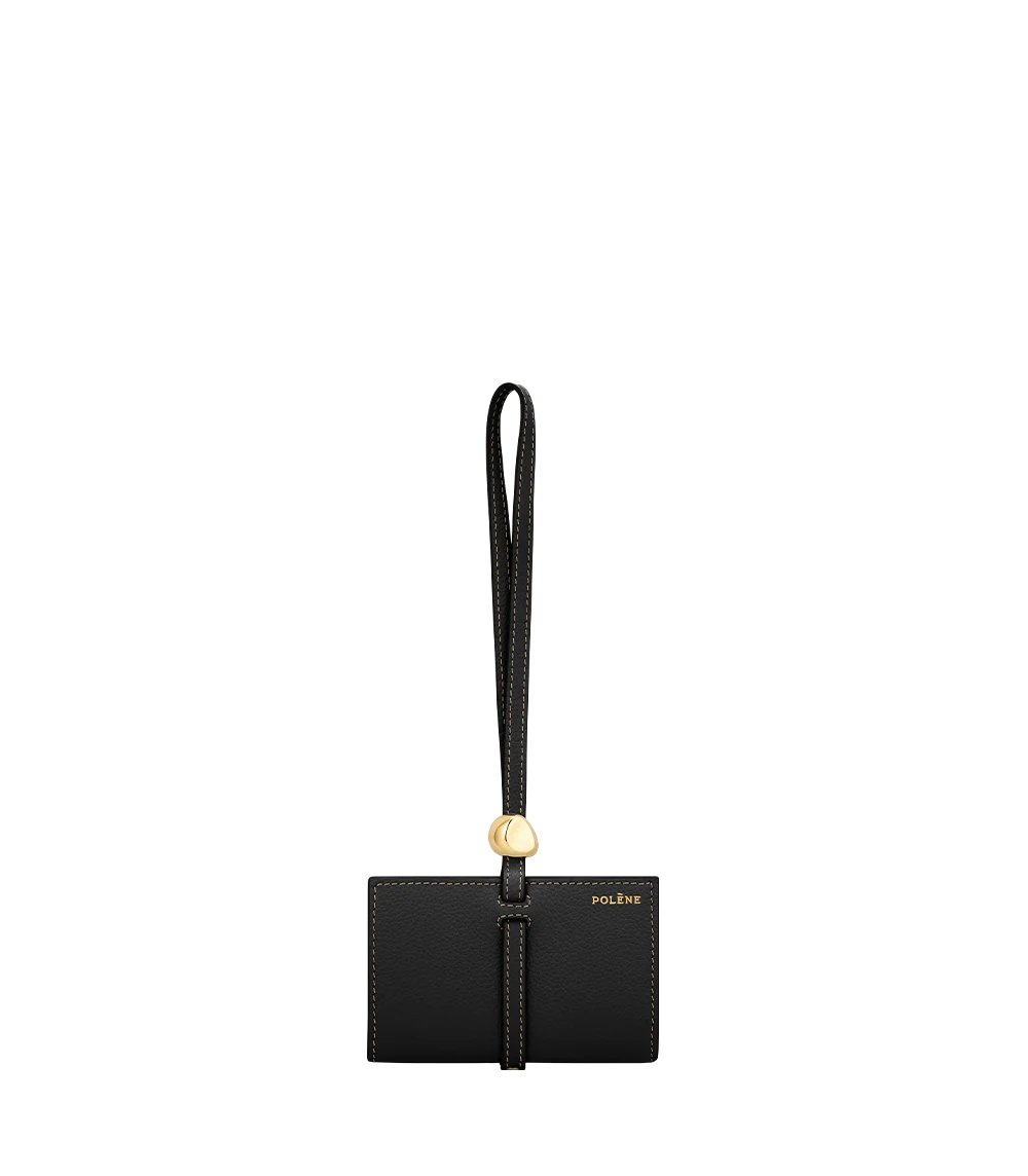 Portacarte Kayé - Nero Granulata