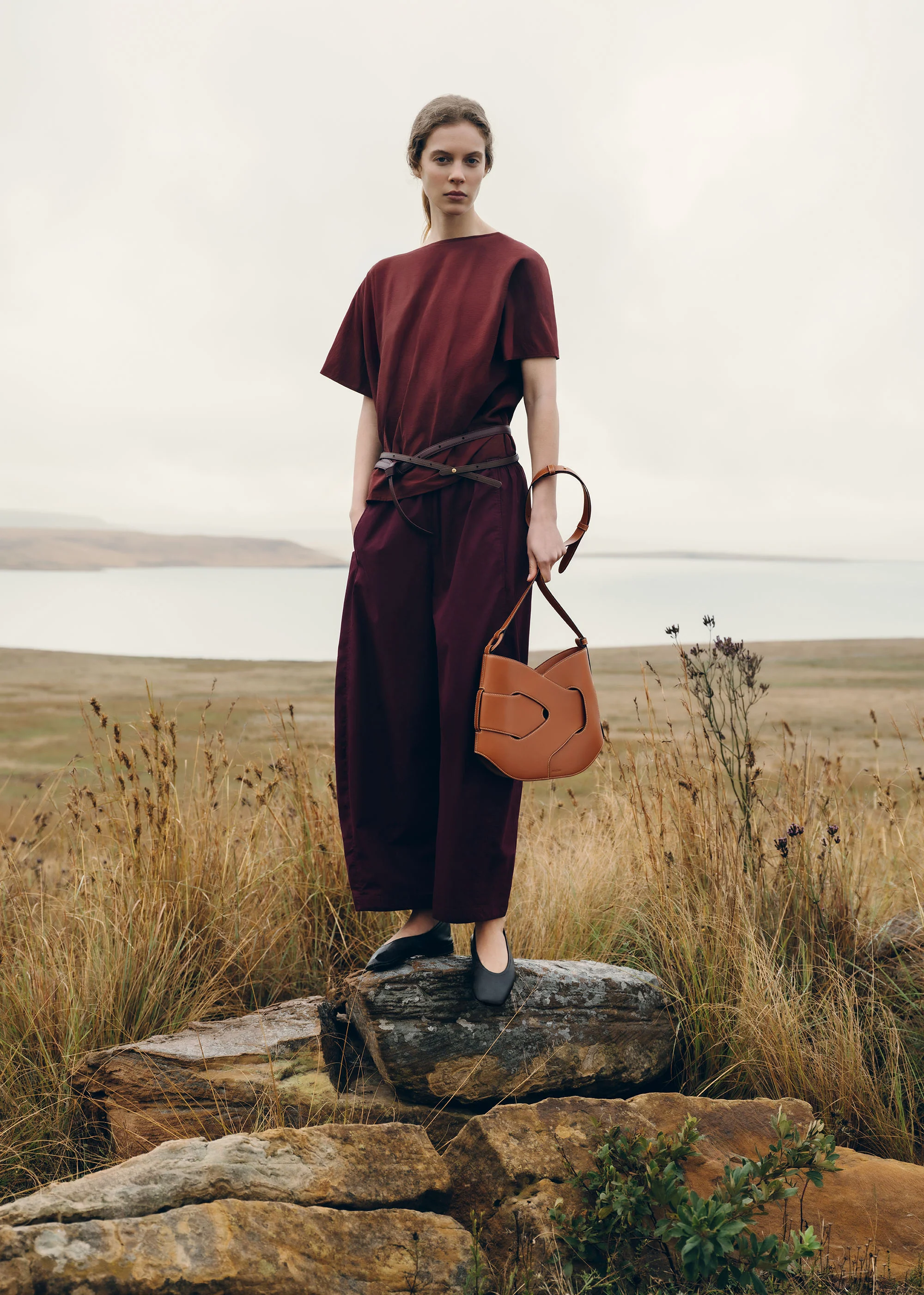 Nodde Hobo - Cognac Liscia - Image 3