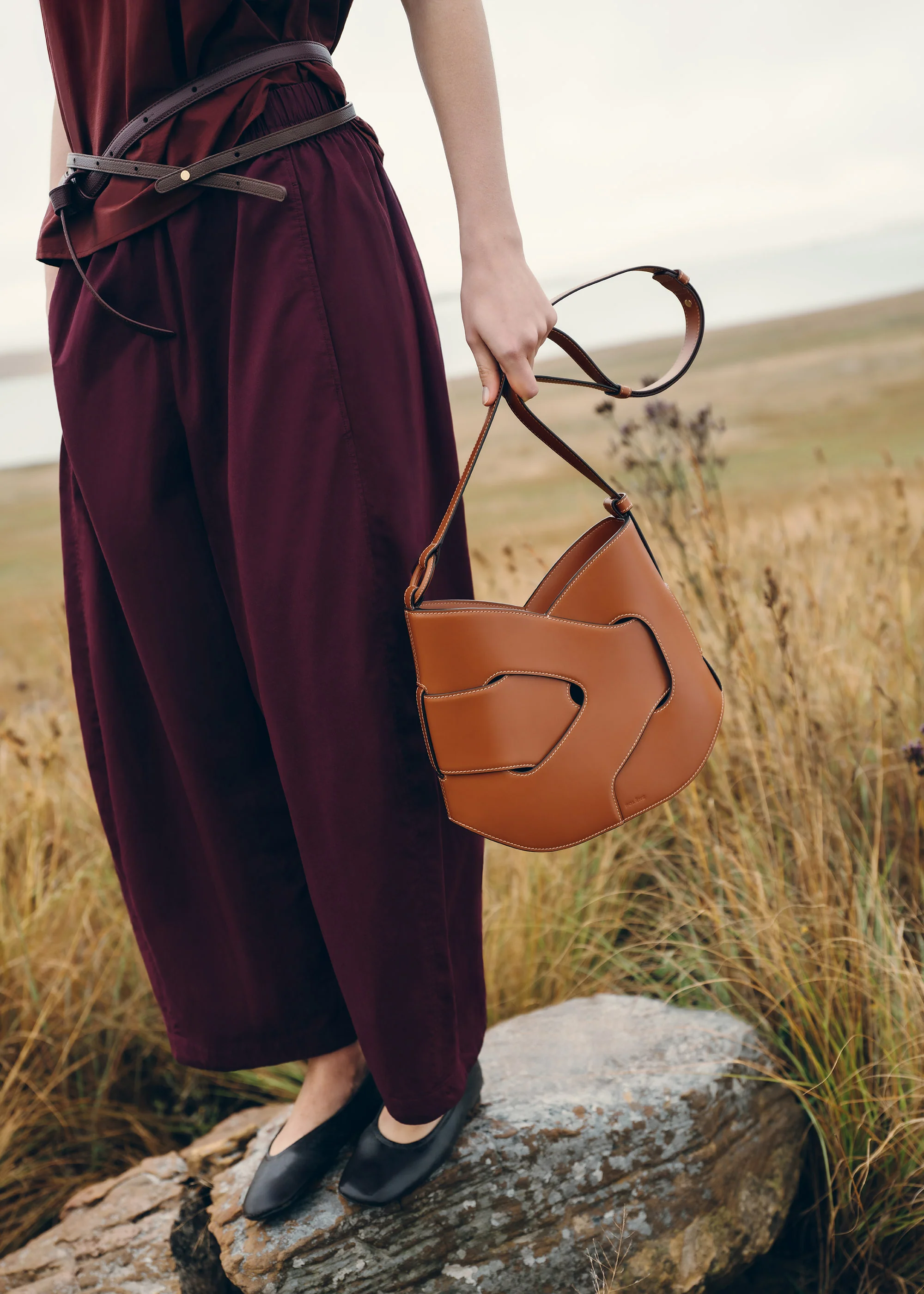 Nodde Hobo - Cognac Liscia - Image 4