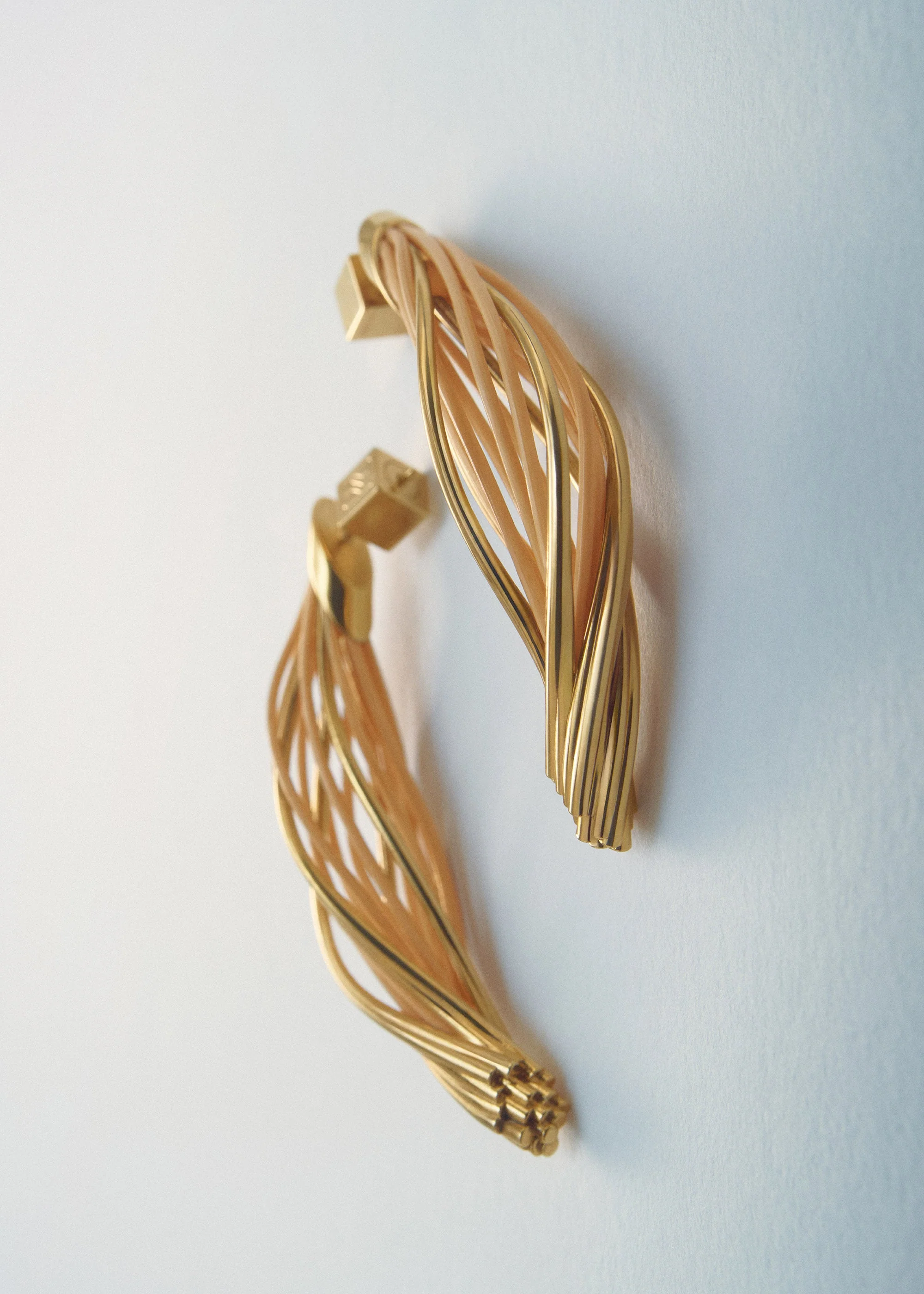 Orecchini pendenti Rozo - Rattan - Image 2